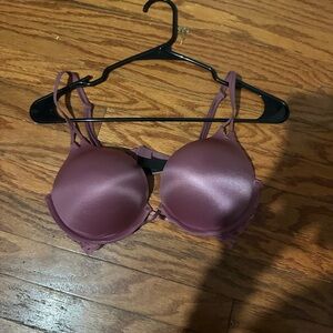 Victoria's Secret Plum Add 2 Cup Size Bra 34C